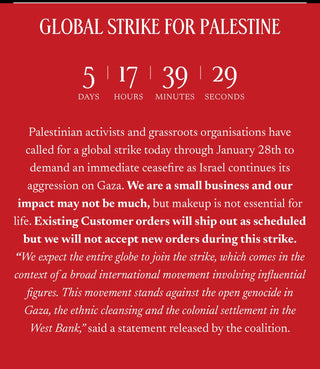 GLOBAL STRIKE FOR PALESTINE 1/21-1/28