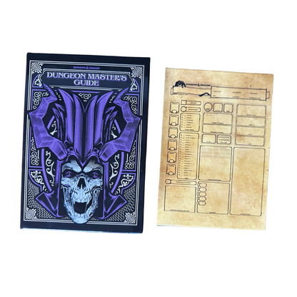 DUNGEONS & DRAGONS Dungeon Masters Guide Book Palette