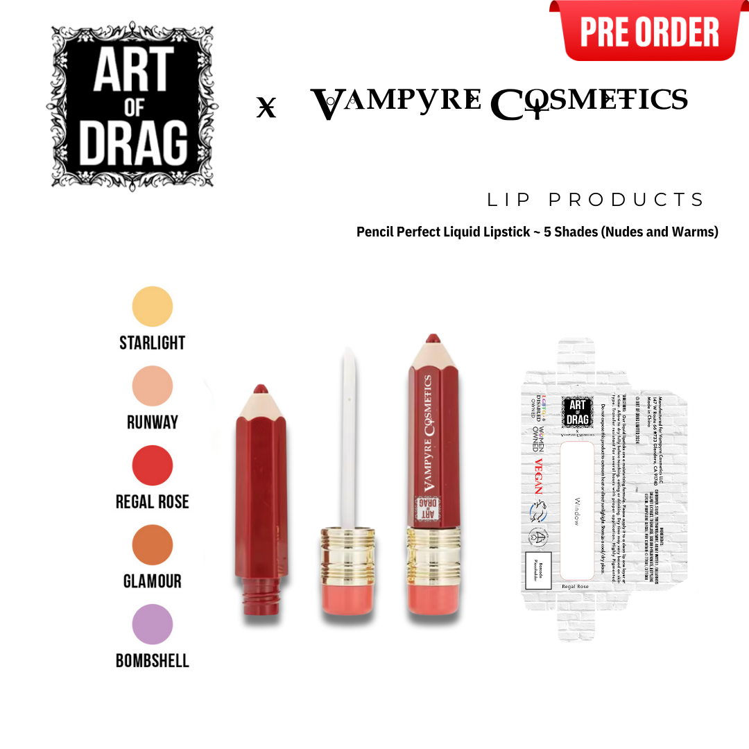 PRE-ORDER: Art of Drag Pencil Perfect Liquid Lipsticks