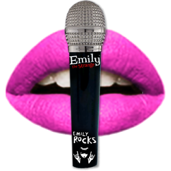 Emily the Strange Microphone Lipsticks (Punk Pink)