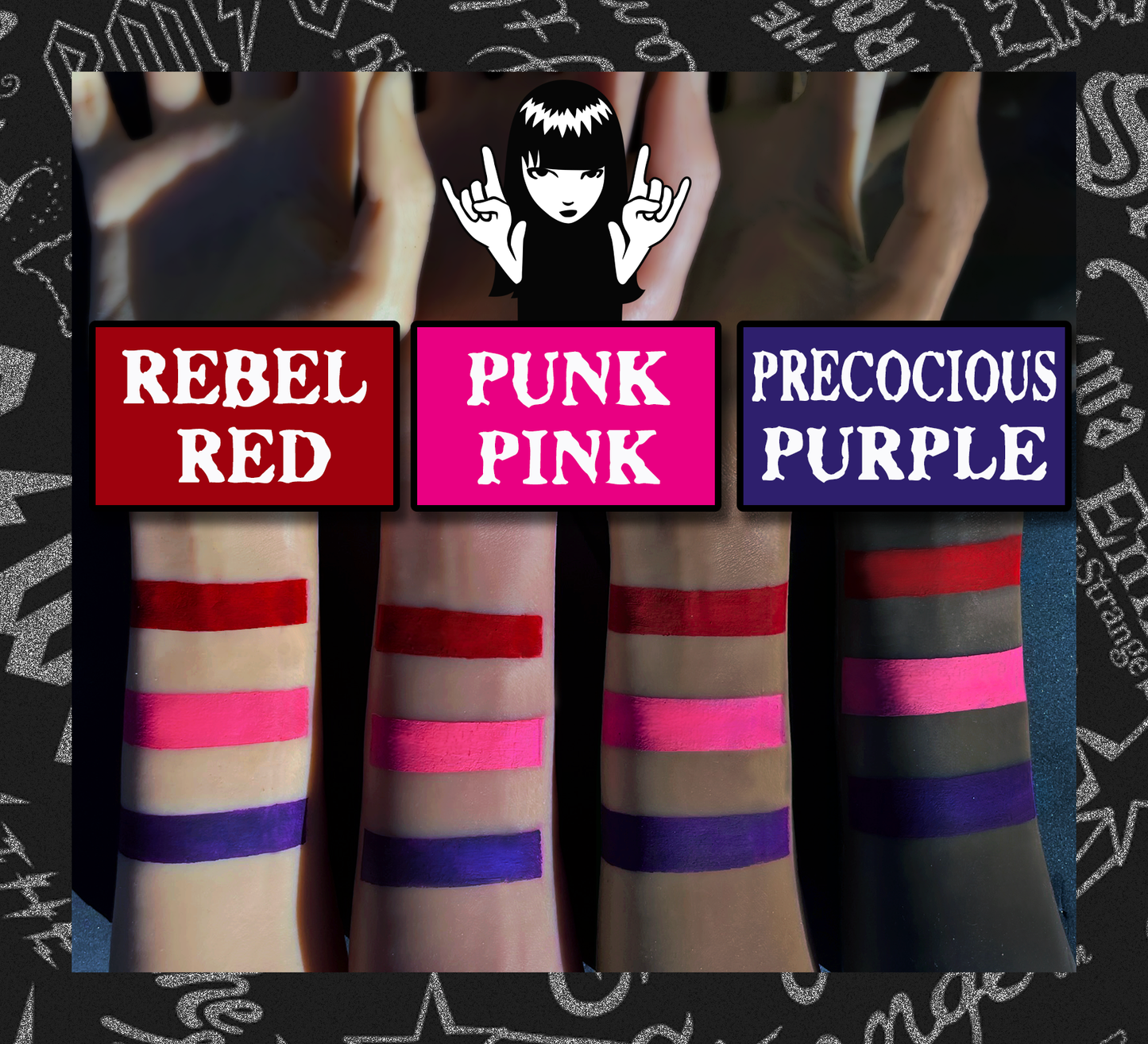 Emily the Strange Microphone Lipsticks (Punk Pink)