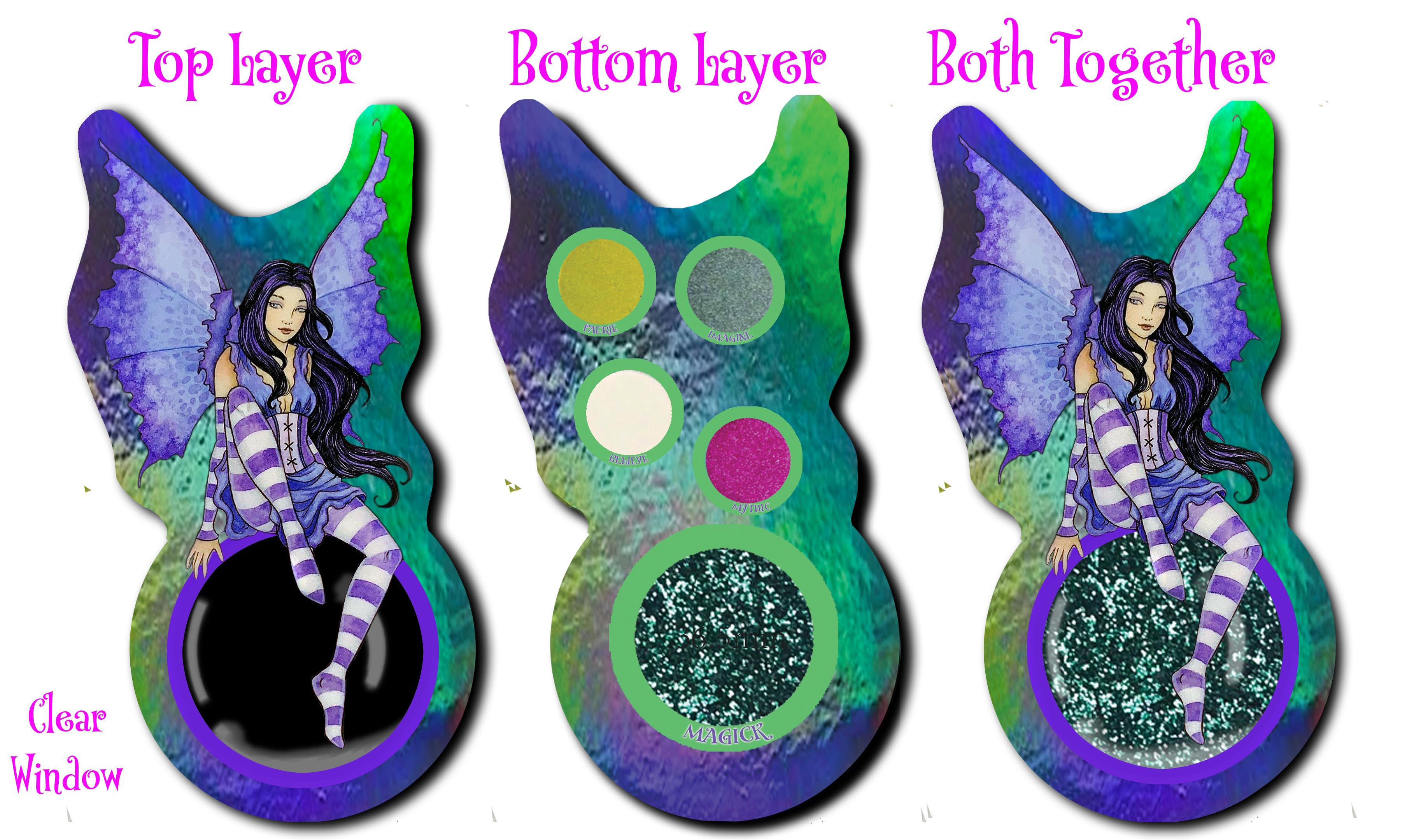 Amy Brown Fairy Glitter Palette